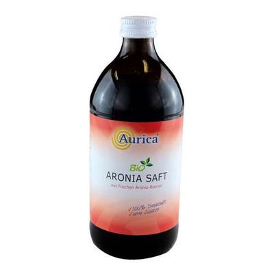 Aurica ARONIA 100% Direktsaft Bio