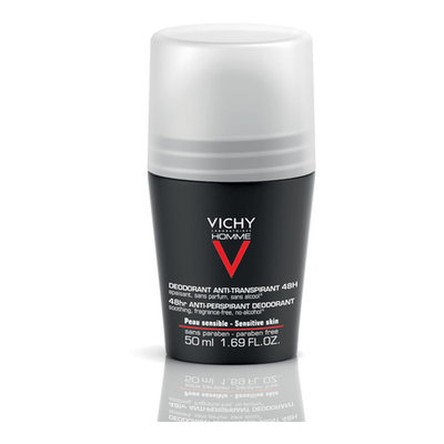 VICHY HOMME Deo Roll-on für sensible Haut 48h Doppelpack