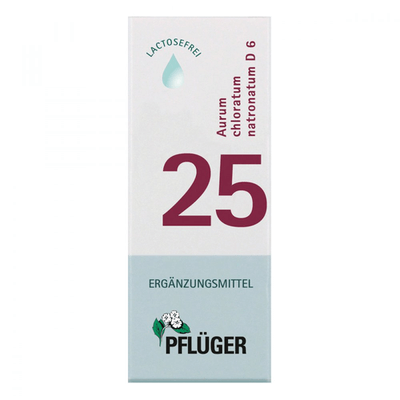 BIOCHEMIE Pflüger 25 Aurum chlor.natr.D 6 Tropfen