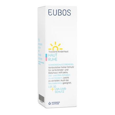 EUBOS HAUT RUHE Sonnenschutz CremeGel LSF 30 + UVA