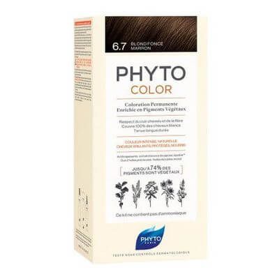 PHYTO PHYTOCOLOR 6.7 dunkelblond Schokolade o.Ammoniak