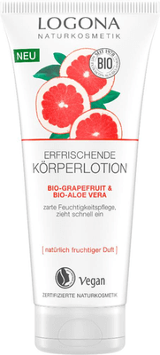 Logona Erfrischende Körperlotion Bio-Grapefruit & Bio-Aloe Vera