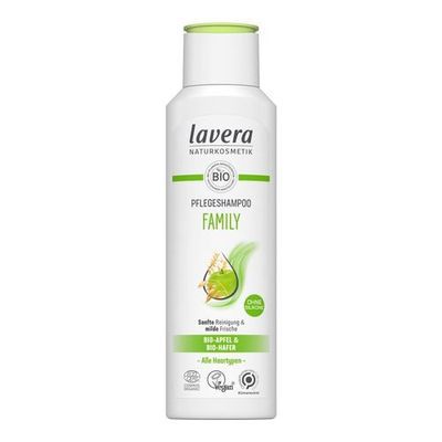 LAVERA Pflegeshampoo Family Bio-Apfel & Bio-Hafer